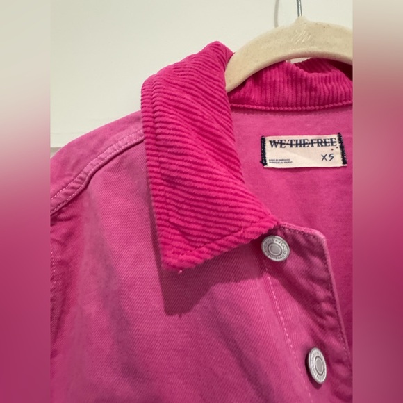 Free People Geronimo Jumpsuit Coverall We The Free - PINK -  XS - NWOT - Picture 8 of 9